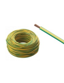 CAVO ANT UNIPOLARE GIALLO VERDE 1