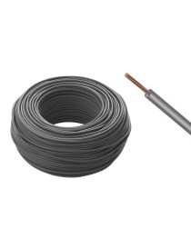 CAVO ANT UNIPOLARE NERO  6 MM