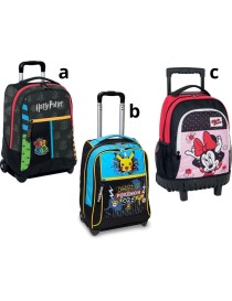 ZAINO TROLLEY BIG MINNIE-BIG POKEMON-HARRY POTTER