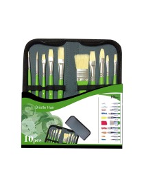 PENNELLI OLIO SETOLA 10 PZ CON ASTUCCIO