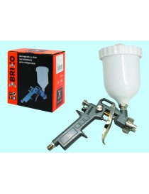 AEROGRAFO SERBATOIO SUPERIORE IN PLASTICA 600CC