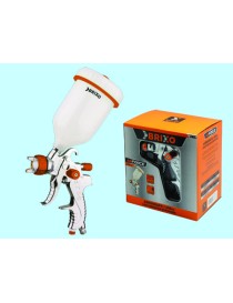 AEROGRAFO SERBATOIO SUPERIORE IN PLASTICA 600CC PROFESSIONALE