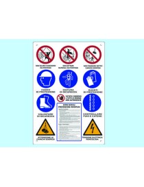 CARTELLO NORME 12SIMBO 70X100