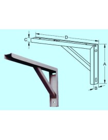 MENSOLE ZN PORTAPIANI 3X30