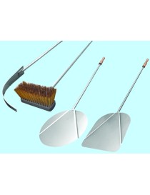 PALA INOX QUADRA D 29X33