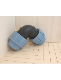 GOMITO POLIETILENE A 90 16X16