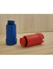 TAPPO PROVA IPM. 1/2BLU ROSSO
