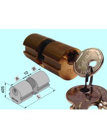 SERRATURA CANCELLO CILINDRO FISSO CON SCROCCHETTO