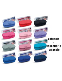 ASTUCCIO OVAL + ACCESSORI TINTA UNITA EXCELLENT
