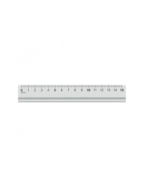 RIGHELLI ALLUMINIO 15 CM EXPO-MOFUMOFU