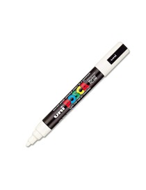 PENNARELLO INDELEBILE UNI POSCA BIANCO PC5